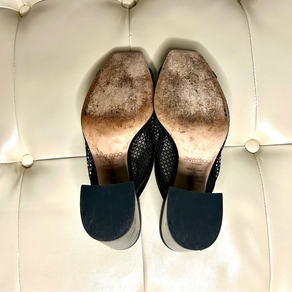Jimmy Choo black mules - Picture 7 of 8